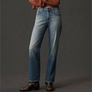 AG Isabelle High Rise Straight Crop